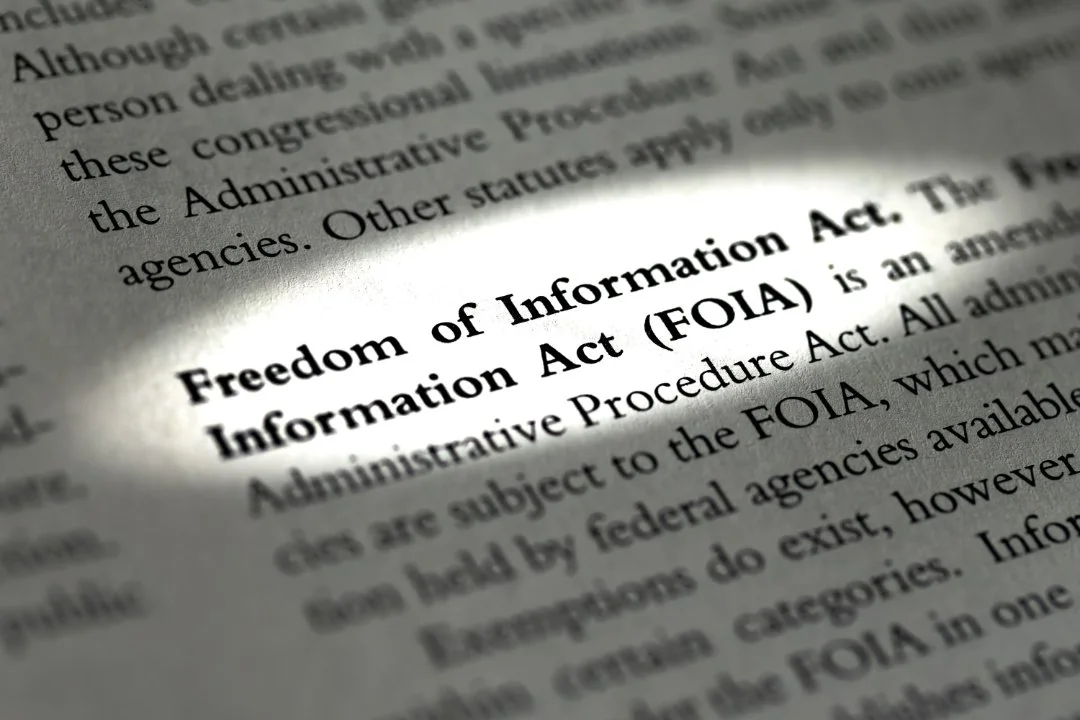 Freedom of information (FOI)